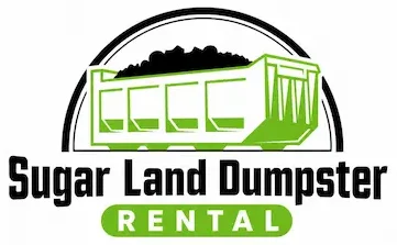 Sugar Land Dumpster Rental — locally owned roll-off dumpster company logo