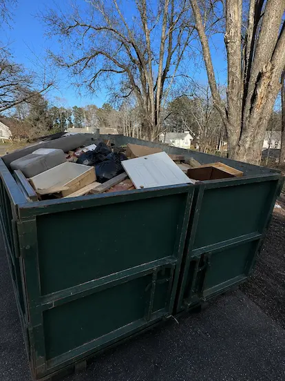 Commercial dumpster rental for contractor cleanup in Sugar Land TX